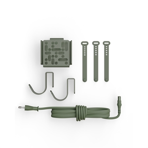 Pacchetto di Montaggio su Piedistallo Verde Muschio