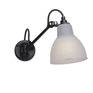 Lampe Gras N104 Applique Bagno Nero/Policarbonato – DCWéditions