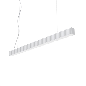Lampadario Oblure Superwave Bianco