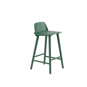 Sgabello Bar Muuto Nerd Verde H65