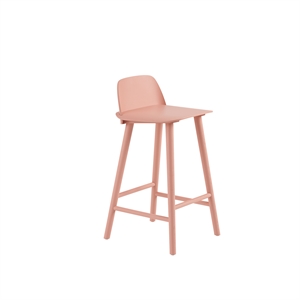 Muuto Nerd Sgabello da Bar Tan Rose H65