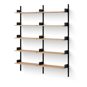 Libreria New Works Library 1900 Rovere/ Nero