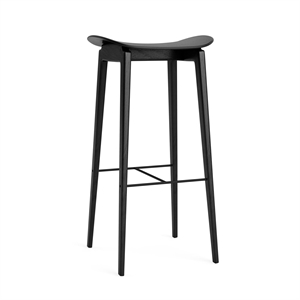 NORR11 NY11 Sgabello da Bar H75 cm Nero