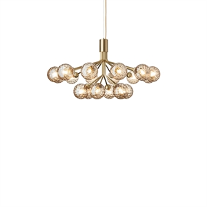 Lampadario Nuura Apiales 18 in Ottone Spazzolato/Oro Ottico