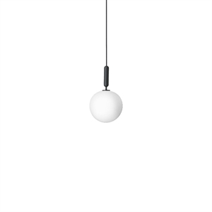 Lampadario Nuura Miira 1 Grigio Roccia e Bianco Opale Grande