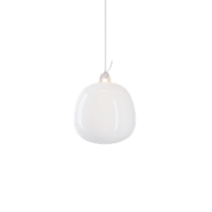 Lampadario Lodes Oblò Piccolo 2700K Bianco Seta/ Bianco