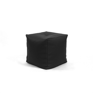 Pouf Bent Hansen Otto senza Bottoni Nero