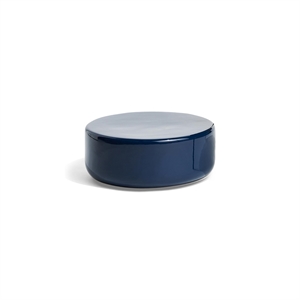 Møbel Copenhagen Coppia Tavolini L in Ceramica/acciaio Blu