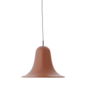 Verpan Pantop Lampadario Ø23 cm Terracotta Opaco