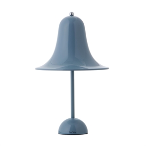 Verpan Pantop Lampada da Tavolo Ø23 cm Blu Polvere