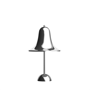 Lampada Portatile Verner Panton Pantop Cromo