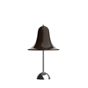 Lampada Portatile Verner Panton Pantop Pitch Brown