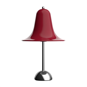 Lampada da Tavolo Verner Panton Pantop Ø23 Rosso Ciliegia