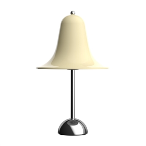 Lampada da Tavolo Verner Panton Pantop Ø23 Bianco Crema