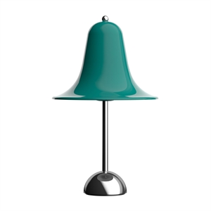 Lampada da Tavolo Verner Panton Pantop Ø23 Verde Acqua Scuro
