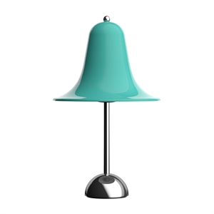 Lampada da Tavolo Verner Panton Pantop Ø23 Verde Acqua Chiaro