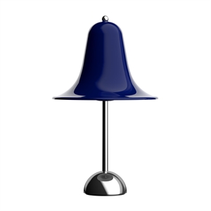 Lampada da Tavolo Verner Panton Pantop Ø23 Blu Notte