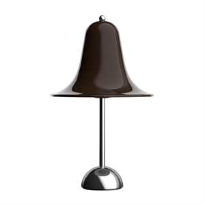 Lampada da Tavolo Verner Panton Pantop Ø23 Pitch Brown
