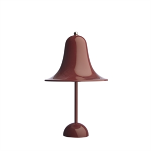 Verpan Pantop Lampada da Tavolo Ø23 cm Bordeaux