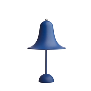 Verpan Pantop Lampada da Tavolo Ø23 cm Blu Opaco