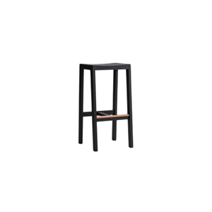 Vaarnii 016 Maasto Sgabello bar H75 Nero