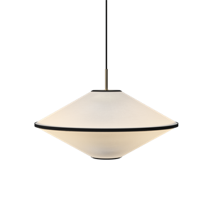 Lampadario Taft Edgeform Ø52 Nero/ Bianco Sporco