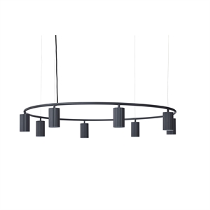 Pholc Donna Circle 100 Lampadario Nero