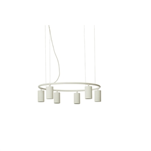 Pholc Donna Circle 60 Lampadario Bianco Crema