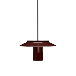 Pholc Piccolo 24 Lampadario Nero Rosso