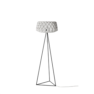 Lampada Da Terra Da Terra Treppiede Pilke Signature 60 Bianco