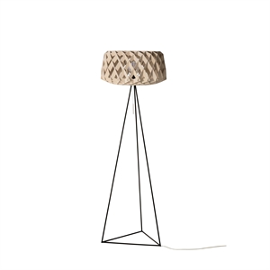 Lampada Da Terra Da Terra Treppiede Pilke Signature 60 Betulla
