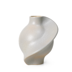 Vaso in ceramica Pirout 01 di Louise Roe, smalto vintage