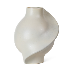 Vaso in ceramica Pirout 02 di Louise Roe, smalto vintage