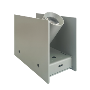 Ilti Luce Zoccolo Mini Spot Argento