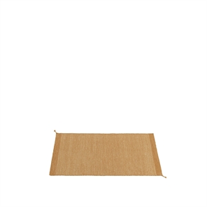 Tappeto Muuto Ply Arancione Bruciato 140 X 85 cm