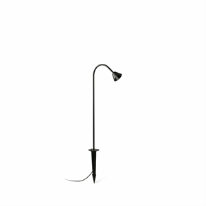 Faro LILY 650 Lampada da Giardino con Lancia Nero