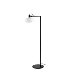 Lampada da Terra Faro TATAWIN Satinato Nero/ Bianco