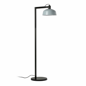 Lampada da Terra Faro TATAWIN Nero/Blu Grigiastro