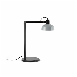Faro TATAWIN Lampada da Tavolo Nero Satinato/Blu Grigiastro