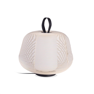 Lampada da Tavolo Per Esterni Faro NARA Beige/ Bianco Opale