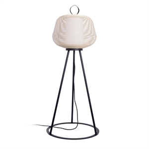 Lampada da Terra Per Esterni Faro NARA Beige/ Bianco Opale