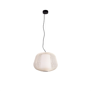 Lampadario Per Esterni Faro NARA Beige/ Bianco Opale