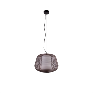 Lampadario Per Esterni Faro NARA Ruggine/ Bianco Opale