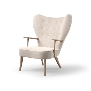 Poltrona Nordic Warm Pragh Barnum 24/Rovere Oliato Bianco