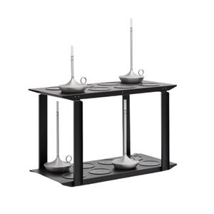 Graypants Wick PRO Lampada Portatile con Vassoio di Ricarica Wireless 16 Nero