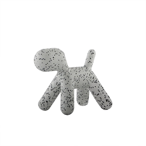 Magis Puppy Abstractdog Sgabello Dalmata Medio Bianco