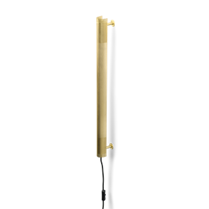 Gejst Radent Applique da Parete Corta in Ottone