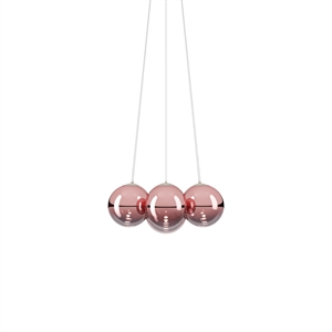 Lampadario Lodes Random Cloud 7 Ø23 Oro Rosa 3000K/vetro