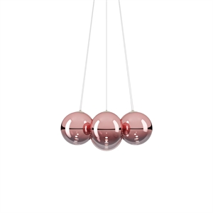 Lampadario Lodes Random Cloud 7 Ø28 Oro Rosa 2700K/vetro