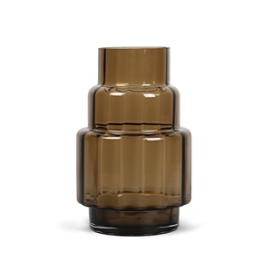 Collezione Ro Riflessi Dell'uragano Bo. 69 Vaso/candeliere Marrone Seppia